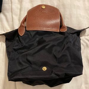 Longchamp Black Small Le Pliage Tote Purse
